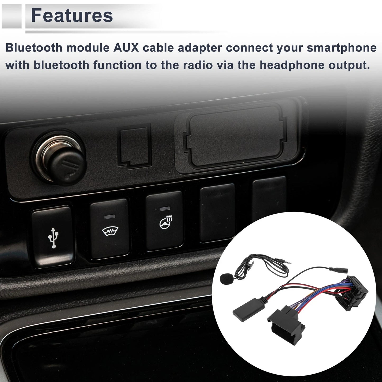 Stereo Radio Harness for BMW E39 X5/X3 Z4/R50/R53 CD Radio 16Pin (1995-2006)