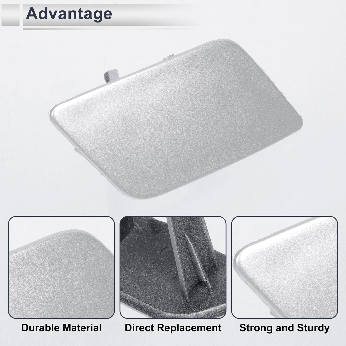Front Right Side Bumper Headlight Washer Nozzle Cover Cap for BMW 335i