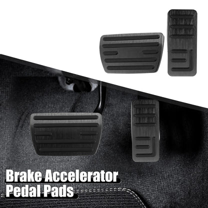 2 x Non-Slip Metal Foot Pedal Covers for Honda HR-V Vezel RV3 (2014-2021)