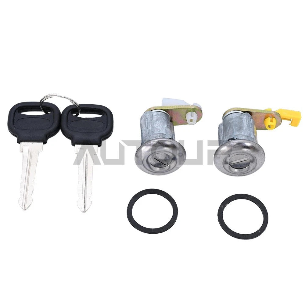 Door Lock Set W/ Keys for Ford Festiva Mazda B2000 B2200 B2600 RX-2