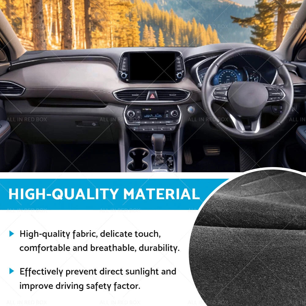 Non-Slip Dash Mat for Hyundai Santa FE TM Dashboard Cover (2019-2023)