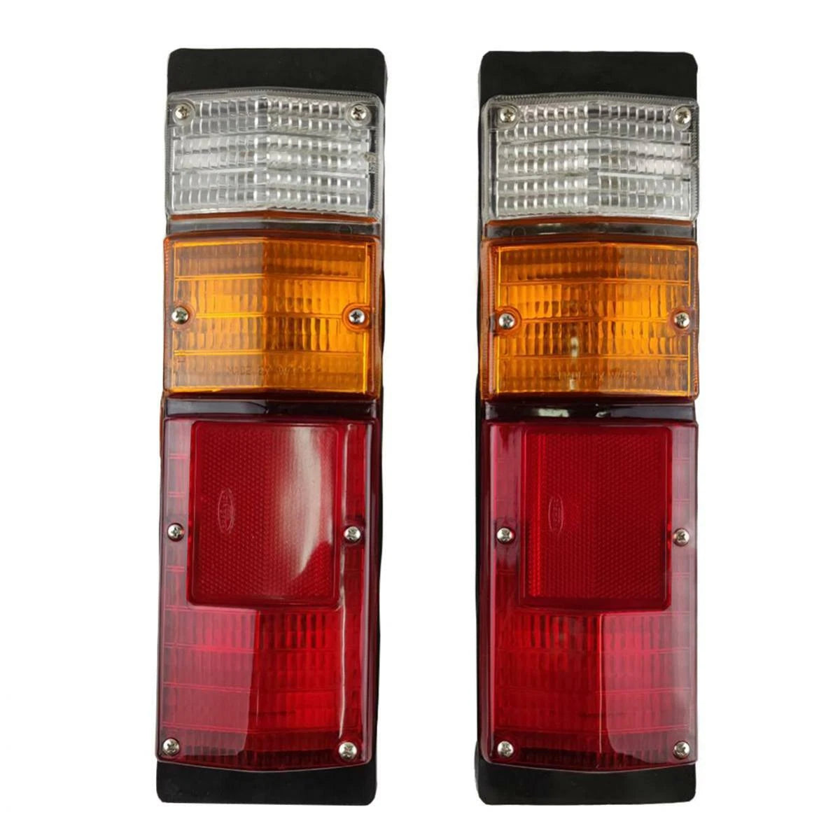 Pair Tail Lights Rear Lamp +Bulb Fits Isuzu ELF S250 Truck EBDE