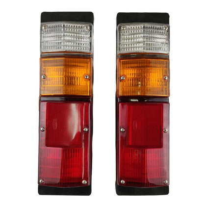 Pair Tail Lights Rear Lamp +Bulb Fits Isuzu ELF S250 Truck EBDE