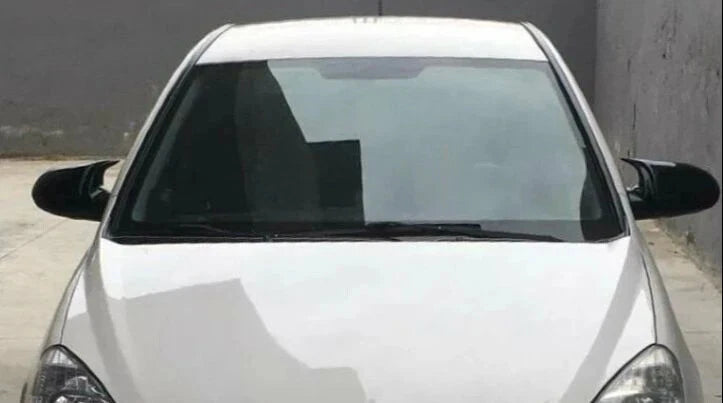 Side View Mirror Cover for Hyundai Accent Era Gloss Black (2005-2011)
