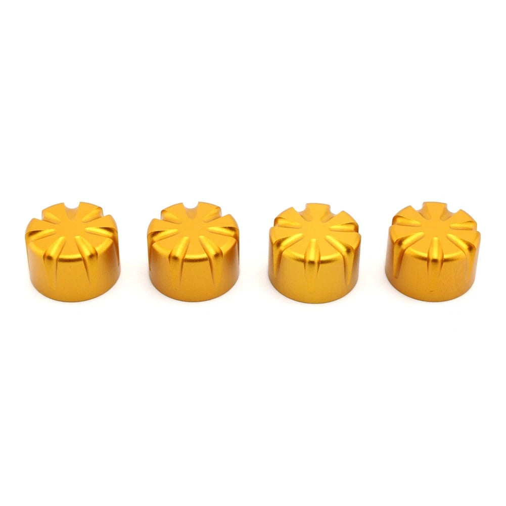 Billet Machined Head Bolt Cover Caps for T120 Thruxton Scrambler Street Cup (2016-2023)