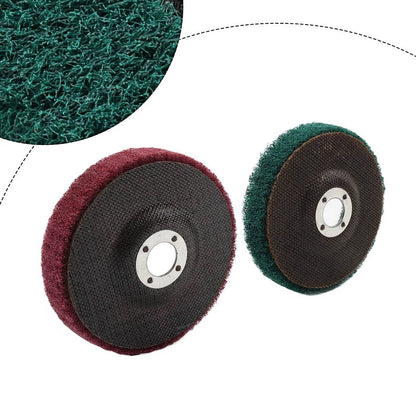100mm Nylon Fiber Flap Buffing Wheel for Angle Grinder