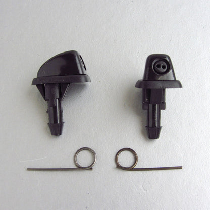 2 x Windshield Washer Nozzle Jets for Nissan Navara D21 (1986-1997)