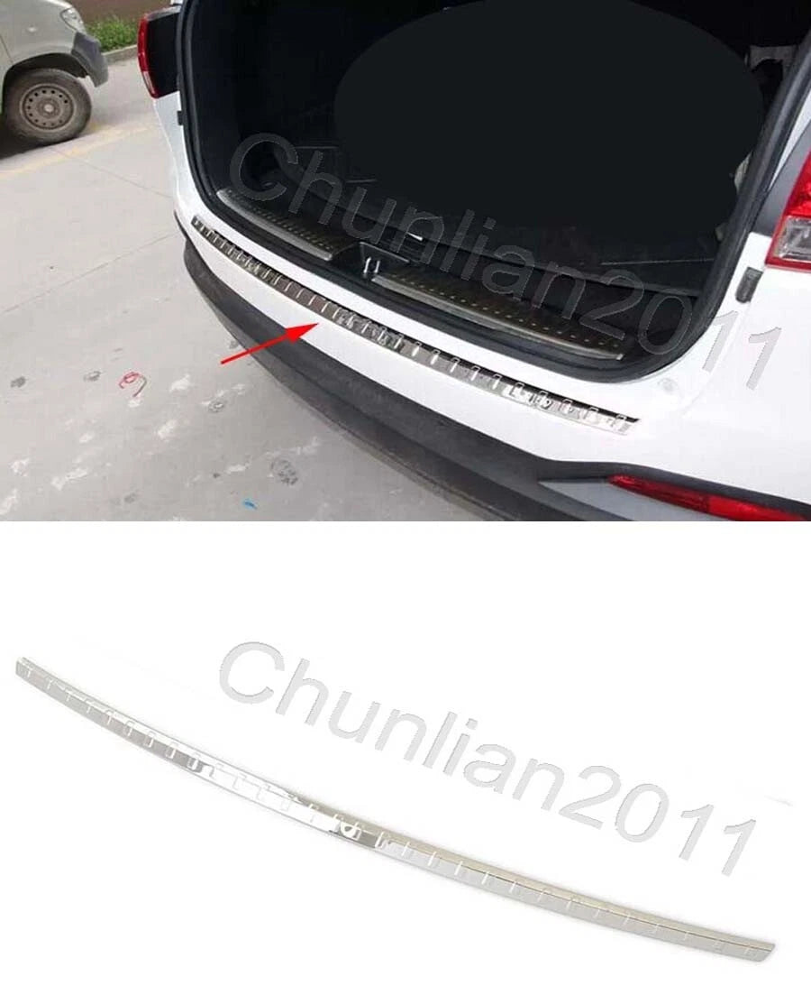 Outer Rear Bumper Protector Sill Cover Trim for KIA SORENTO (2015-2017)