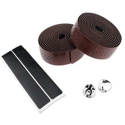 Handlebar Tape for Cycling Road Bike - PU Leather Grip Wraps