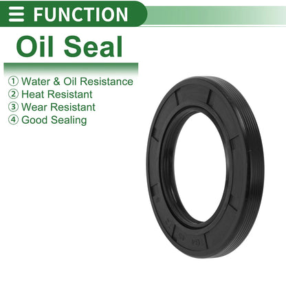 Oil Seal 45x72x8mm NBR Rubber High-Pressure Seal Ring for Rotary Shaft