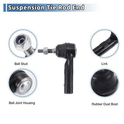 Front Outer Tie Rod End Links for Dodge Dakota (2000-2004)