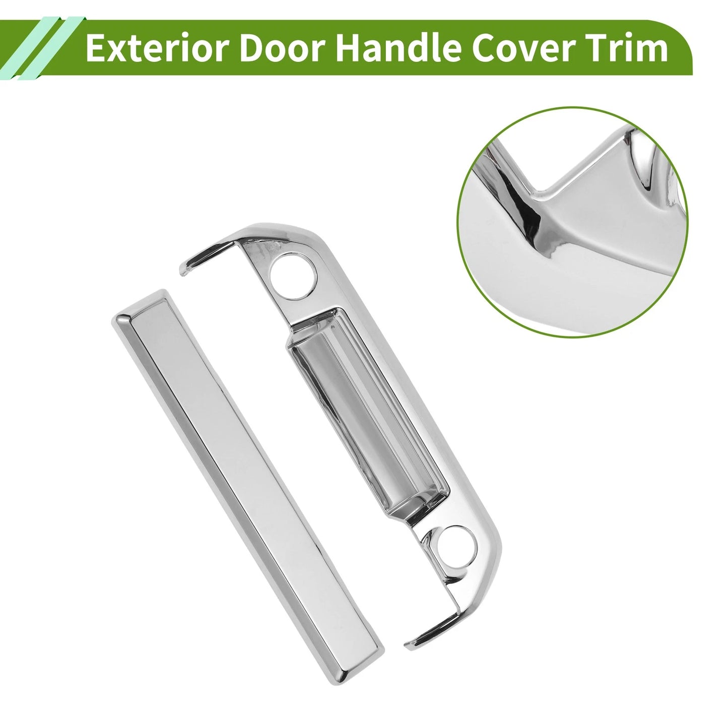 Door Handle Cover Trim Tailgate ABS for Chevy Colorado (2023 - 2025)