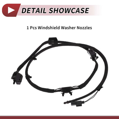 Front Windshield Washer Nozzle for BMW X5 (2007-2013) 1 x Black