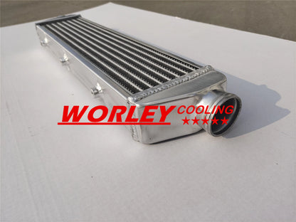 550x140x50mm FMIC Aluminum Intercooler 2.25" Inlet/Outlet for QLD