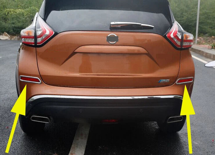 Rear Fog Light Cover Trim for 2015-2021 Nissan Murano (2015-2021)