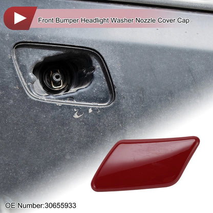 Bumper Headlight Washer Nozzle Cover for Volvo C30 (2008-2010)