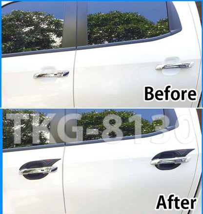 Door Handle Bowl Cup Cover Black for Isuzu D-Max (2020)