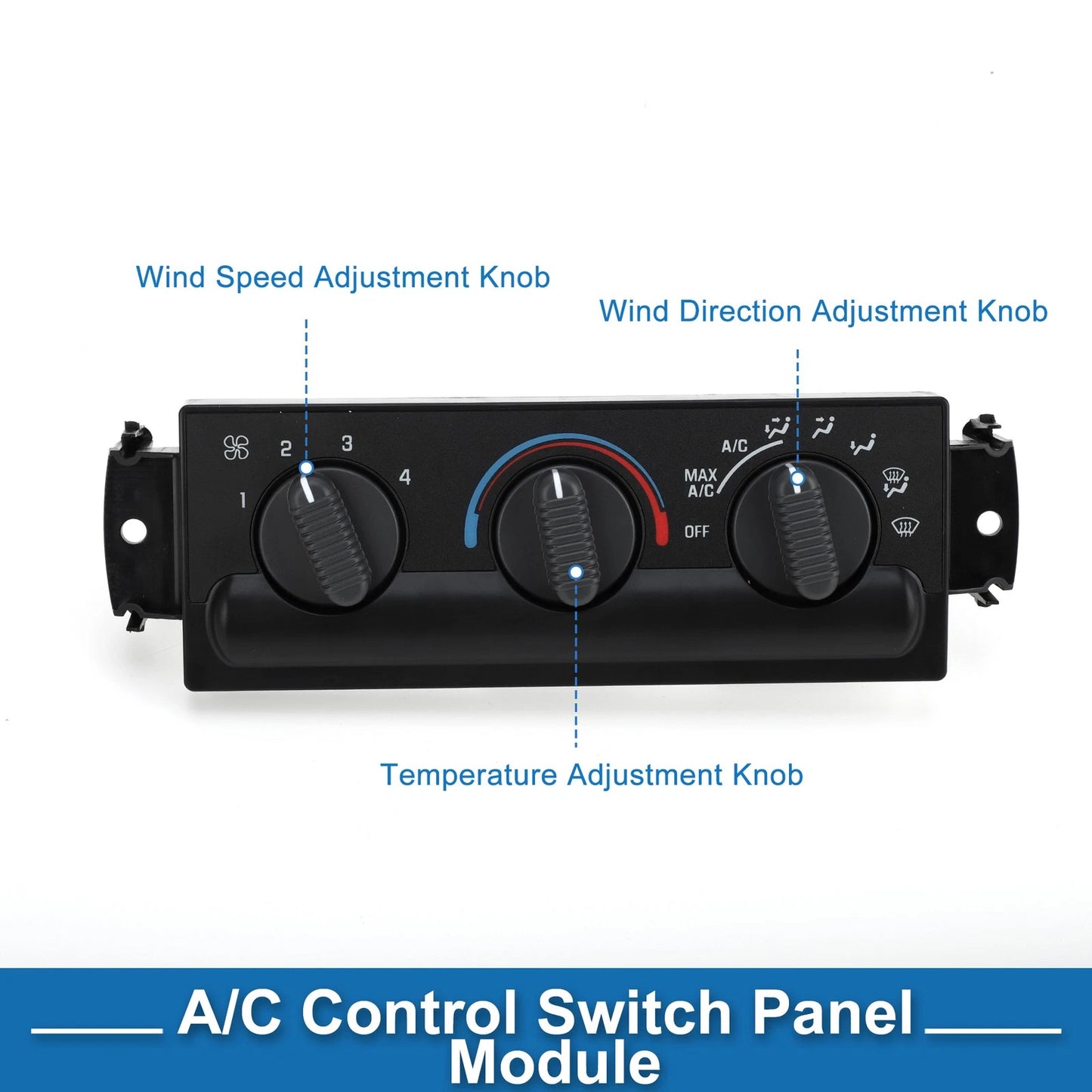 HVAC A/C Heater Climate Control Panel for Chevrolet Blazer (1998-2004)