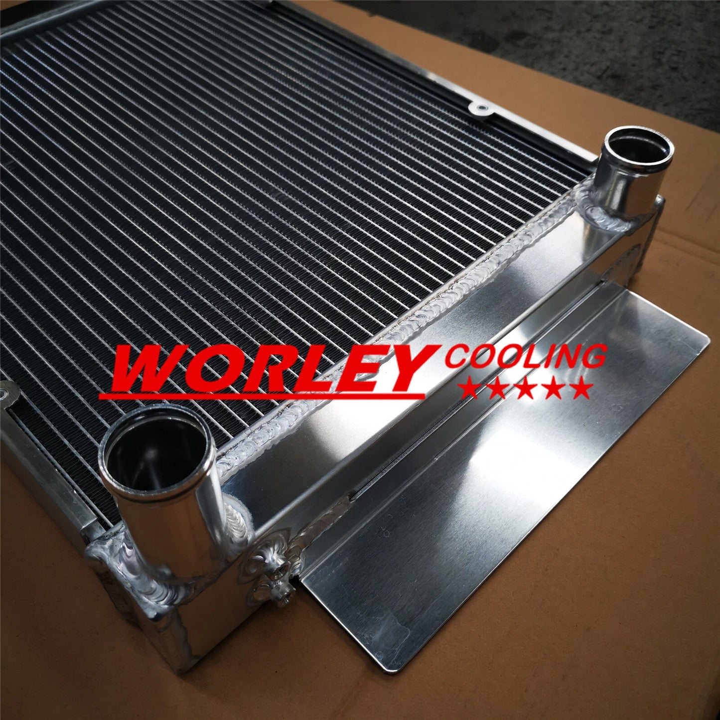 44mm Radiator, Fan, Oil Cooler for Mazda RX2 RX3 RX4 RX5 (1970-1980)