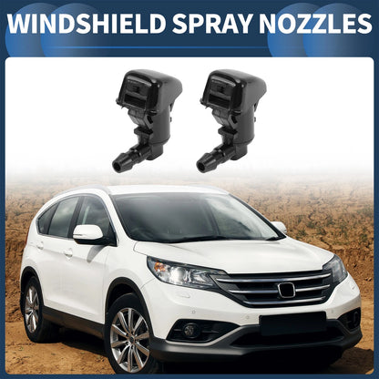 Front Windshield Washer Nozzles 2 x for Ford Edge (2015-2023)