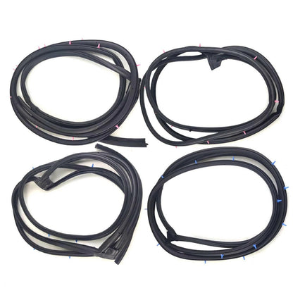 Door Rubber Seal Weatherstrip Set 4 Fits Honda Jazz 4D 5D Hatchback 2001-08