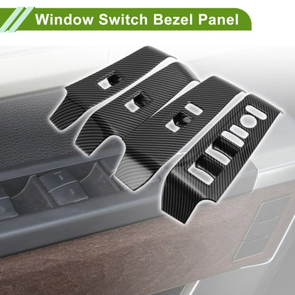 4 Pcs Window Switch Bezel Covers for Honda Civic (2022-2025)