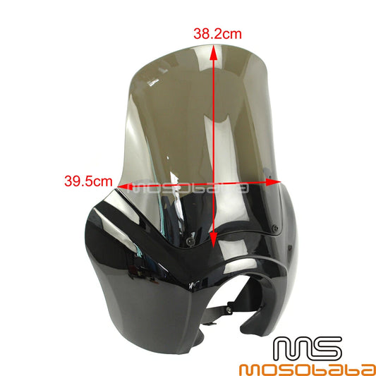 15" Windshield Front Fairing for Harley Softail Standard/Street Bob