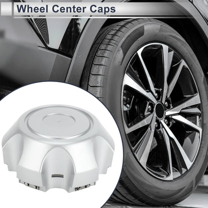Wheel Center Caps for Toyota Land Cruiser (2008-2023) - Silver Tone Plastic 1 x