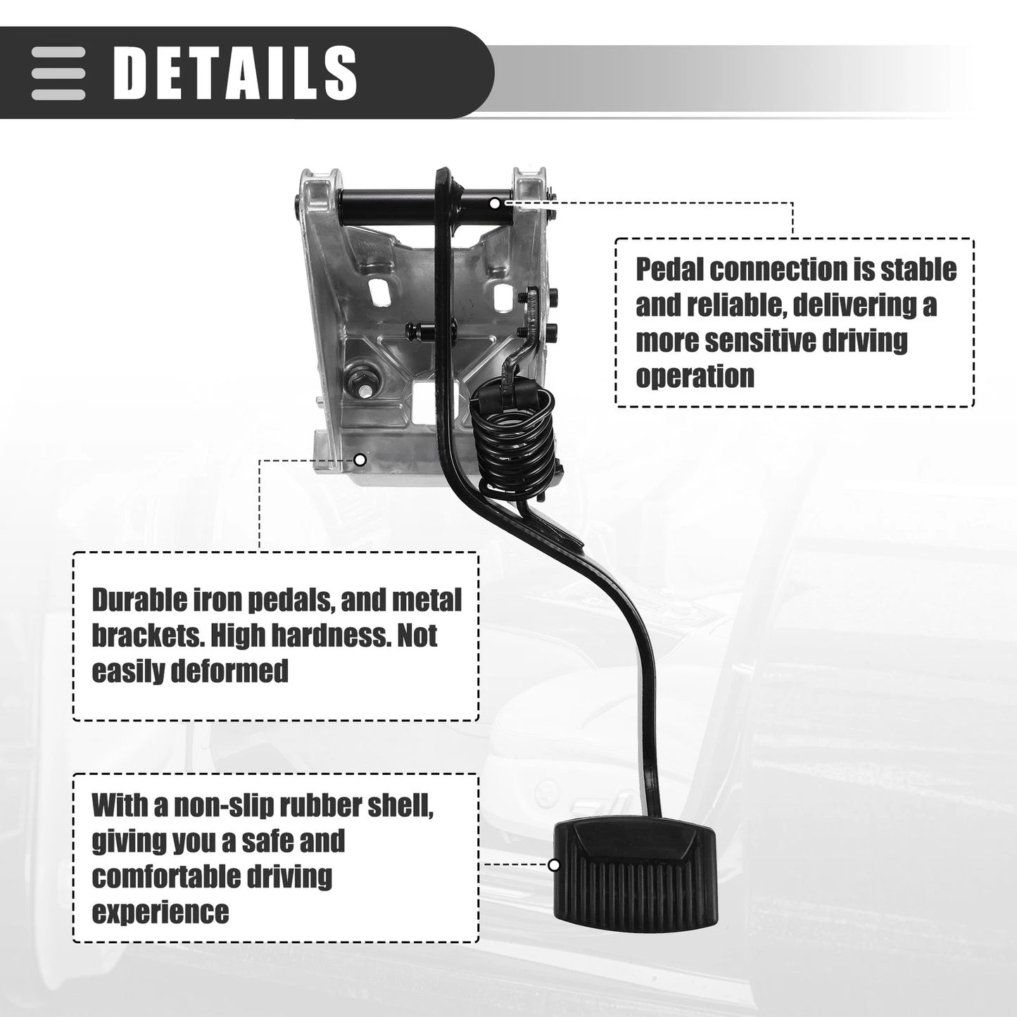 Diesel Clutch Pedal Assembly for Ford F-250 F-350 F-450 (1999-2003)