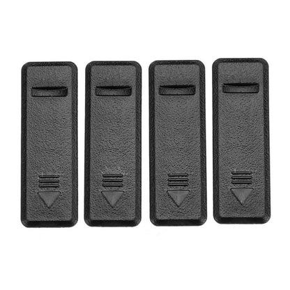4 x Roof Water Rail Rack Moulding Clip Covers for Hyundai Elantra (2011-2015)