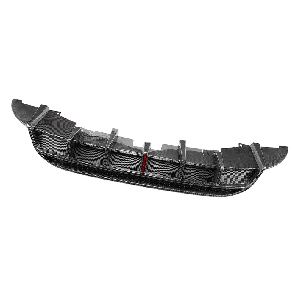 Carbon Fiber Rear Bumper Lip Spoiler for Volkswagen ID.3 (2019-2022)