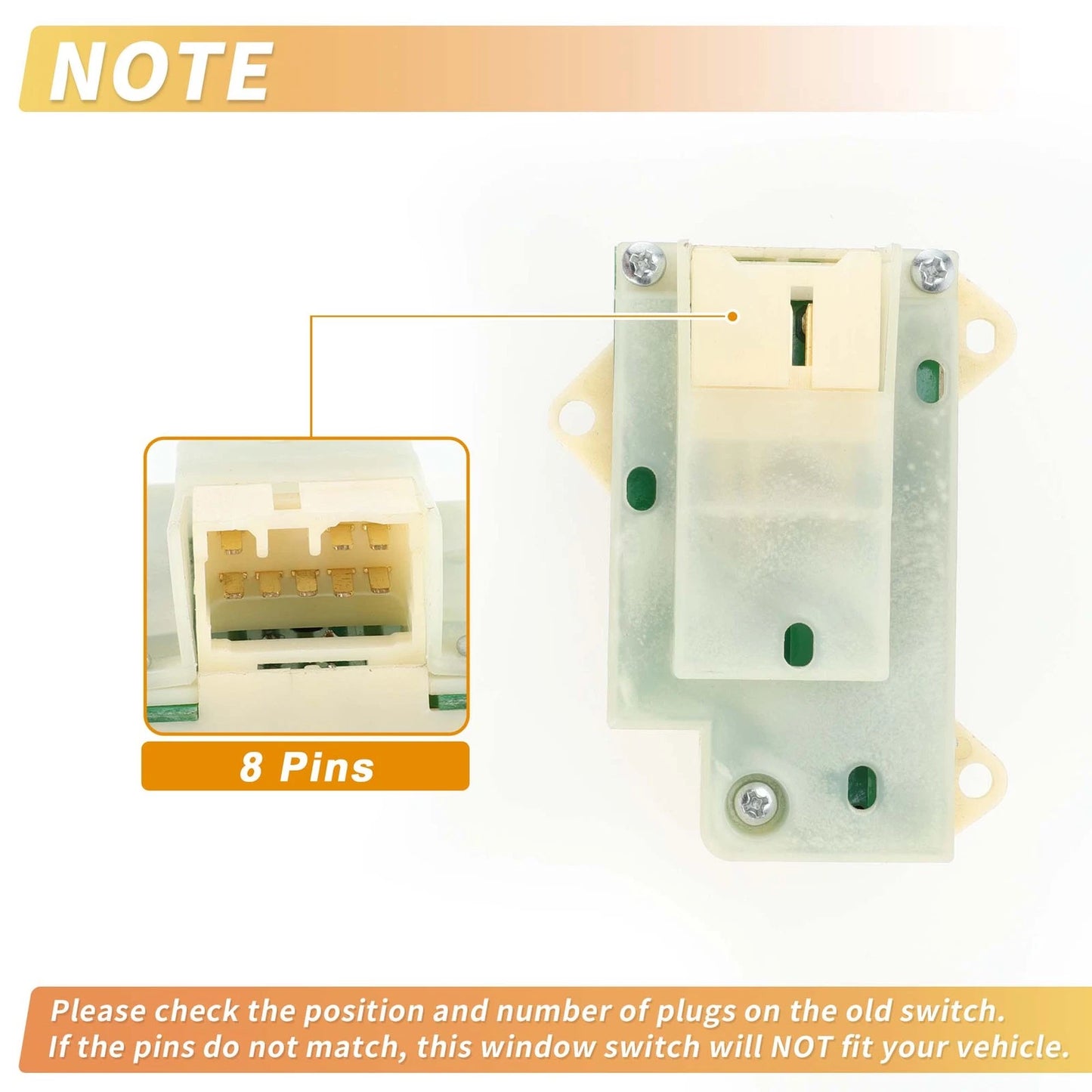 Power Window Switch for Toyota Hino (2004-2019)