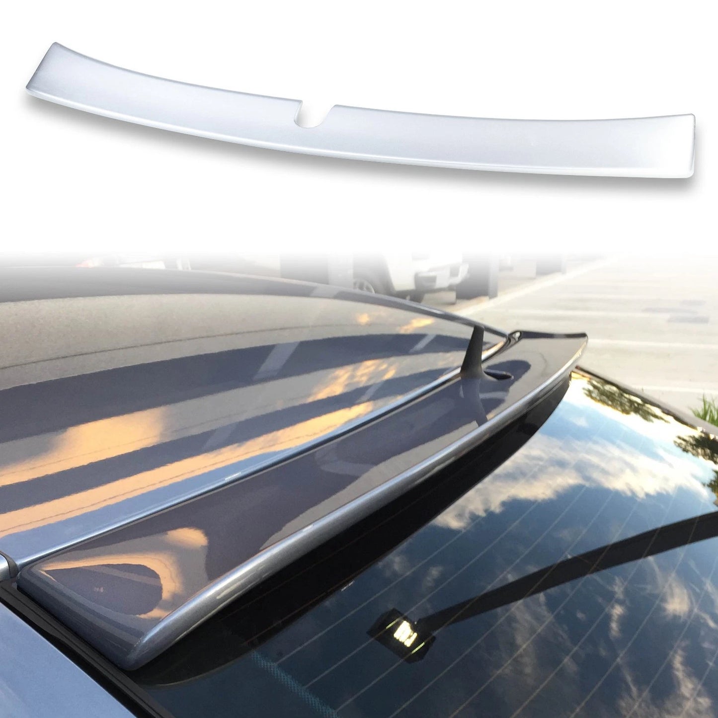 ABS Roof Spoiler for Mercedes Benz W211 (2003-2006)