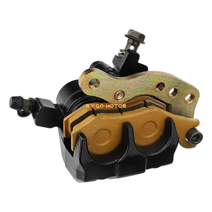 Front Brake Calipers & Pads for Kawasaki Bayou 300 KLF300 Bayou 400 KLF400 4x4