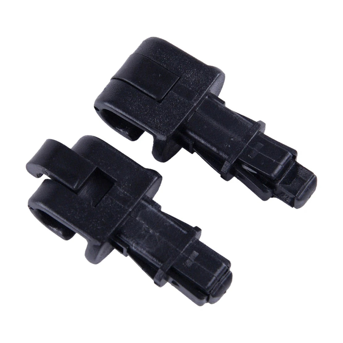 2 x Black Sun Visor Hook Clips for Honda Odyssey (2005-2010)