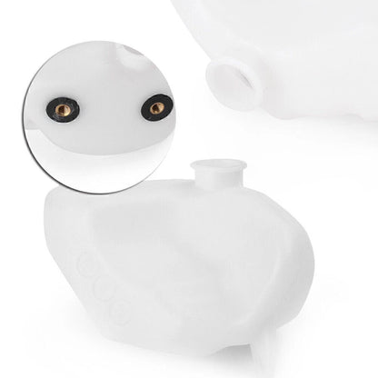 White Radiator Overflow Coolant Water Tank for YAMAHA YZF-R1 (2009-2014)