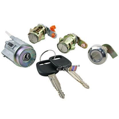 Ignition Barrel & Door Lock + Key for Toyota Hilux LN106 LN107 RN110 (1988-1997)