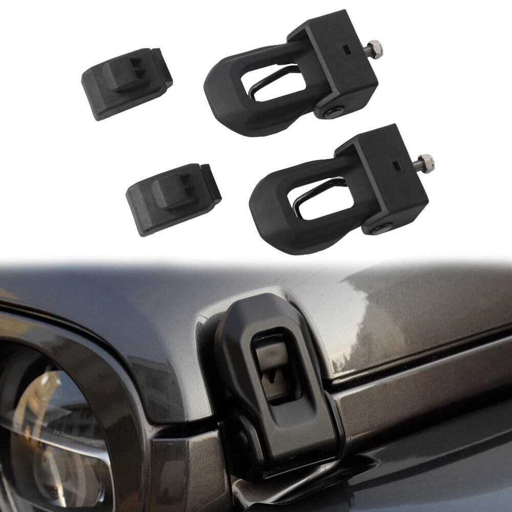 Hood Latch Kit for Jeep Wrangler JL JLU JK (2018-2019)