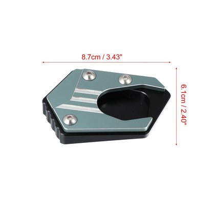 Titanium Tone Kickstand Side Stand Pad for Honda CB650F (2018)