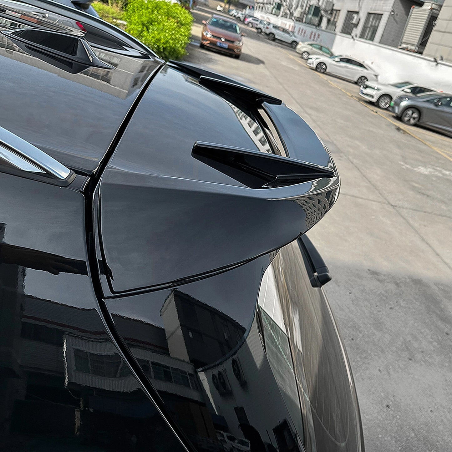 Gloss Black Rear Boot Spoiler for BMW X7 G07 (2019-2024) 1 x Wing Lip