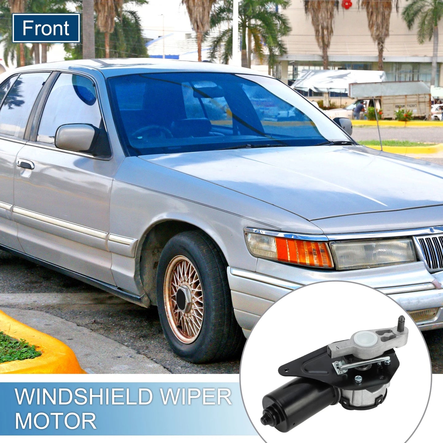 Front Windshield Wiper Motor for Ford Crown Victoria (1995-2002)