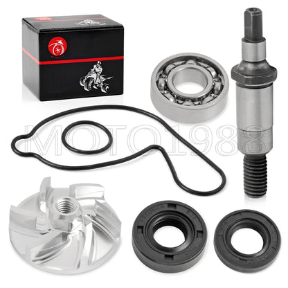 Water Pump Seal Impeller Shaft Bearing Repair Kit for Yamaha YFZ450 (2004–2013)