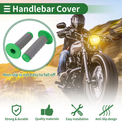 Grips Cover Kit 7/8" 22mm Motorcycle Hand Grips for Motorcycle