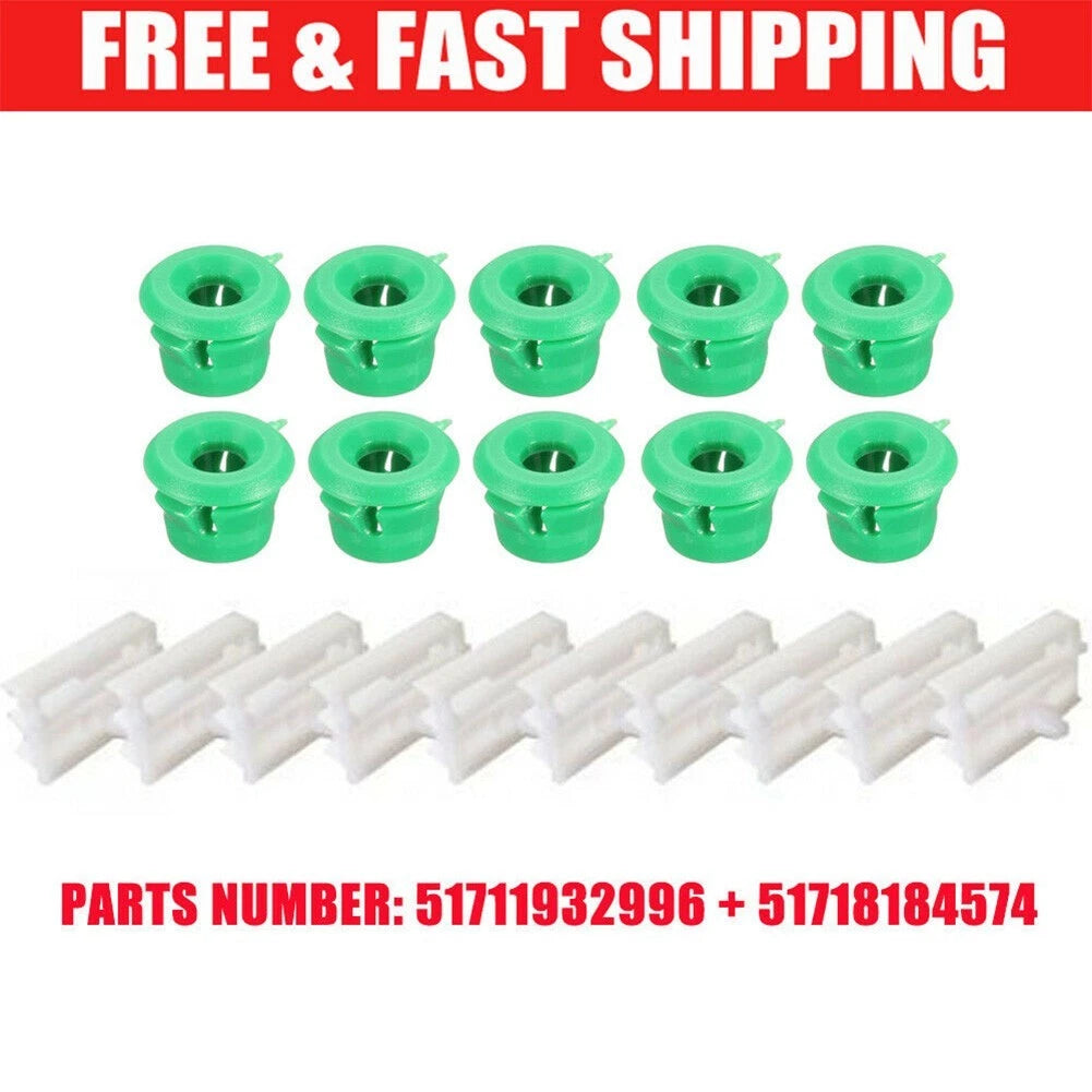 20x Sill Skirt Clips + 20x Rocker Moulding Clips for BMW E36/E46/E90