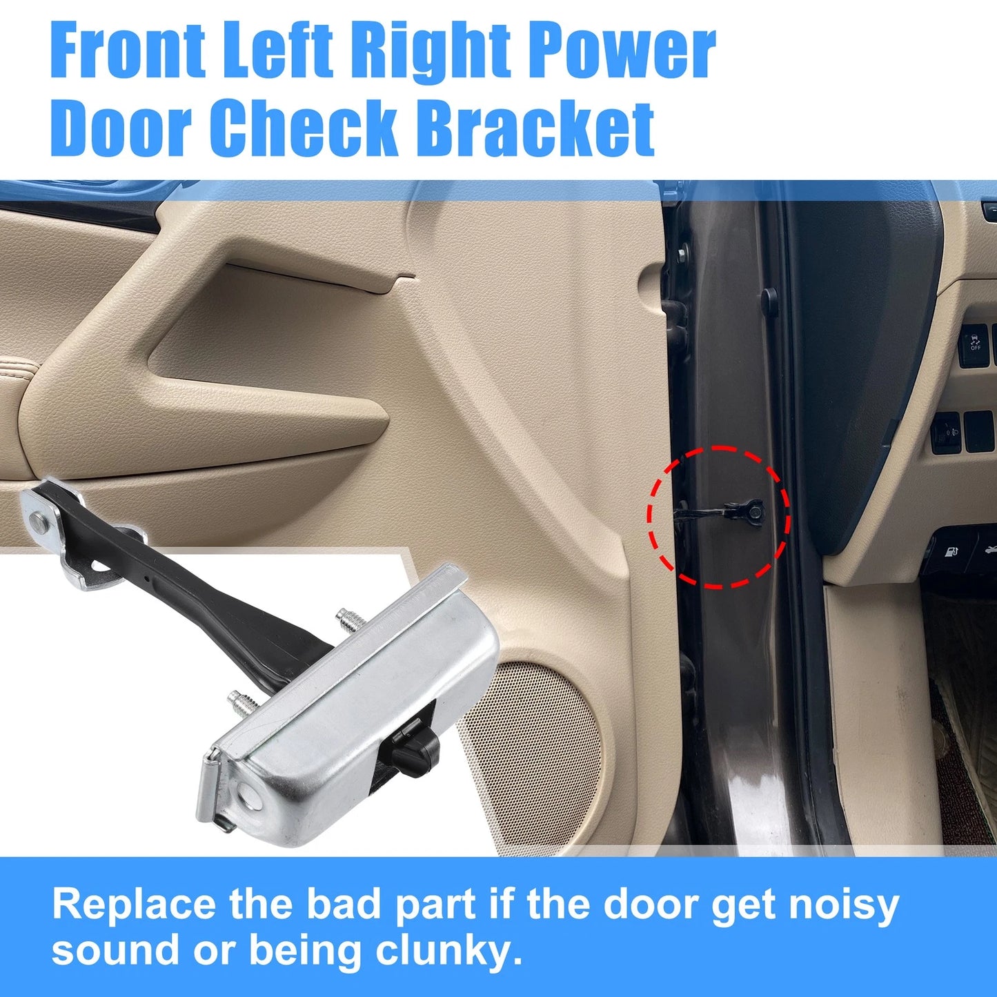 Front Door Check Strap Stop for Chevrolet Trailblazer / GMC Envoy (2002–2009)