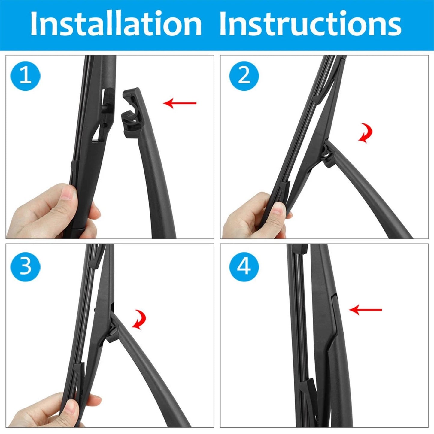 Rear Wiper Blade Arm Set  315mm for Hyundai I30 (2007-2012)