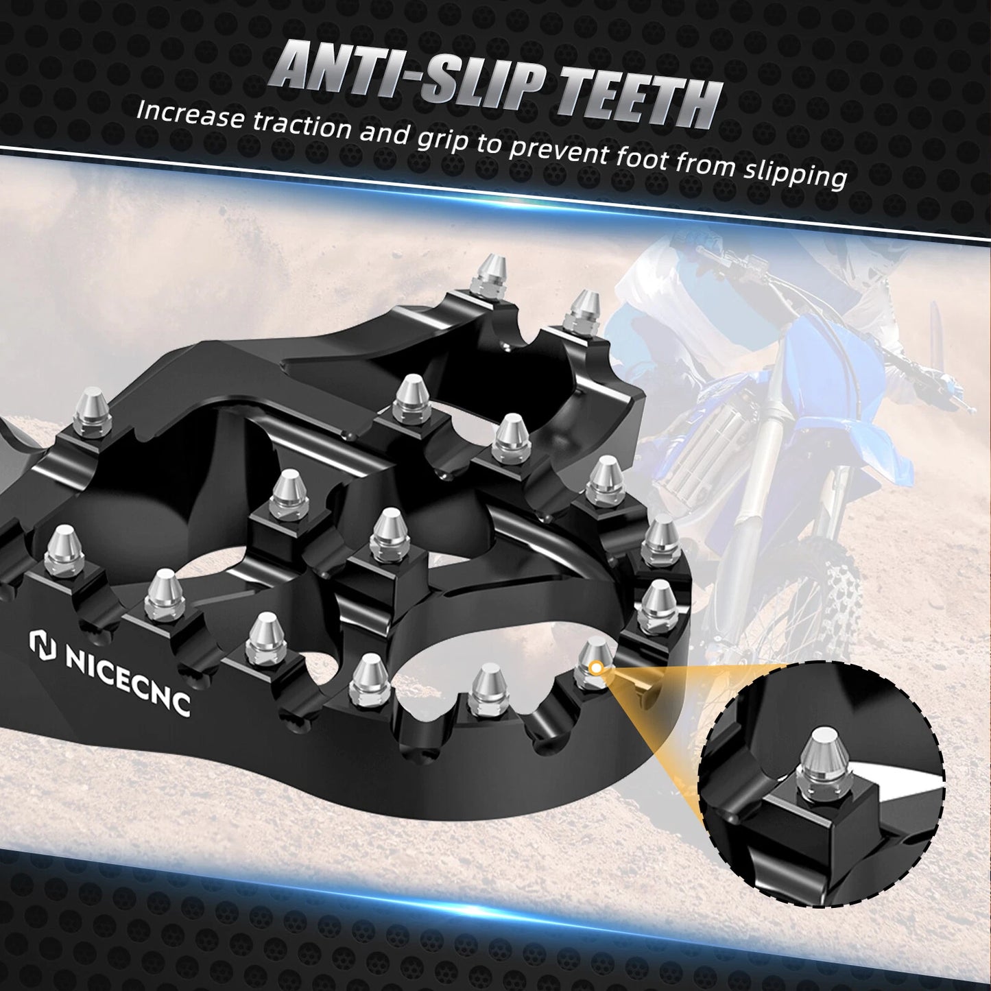 Extender Foot Pegs for YAMAHA Tenere 700 XTZ700 (2019-2023)