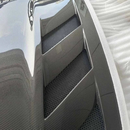 Real Carbon Fiber Bonnet Engine Hood Lid Cover for Nissan 370Z Z34 2009-2021