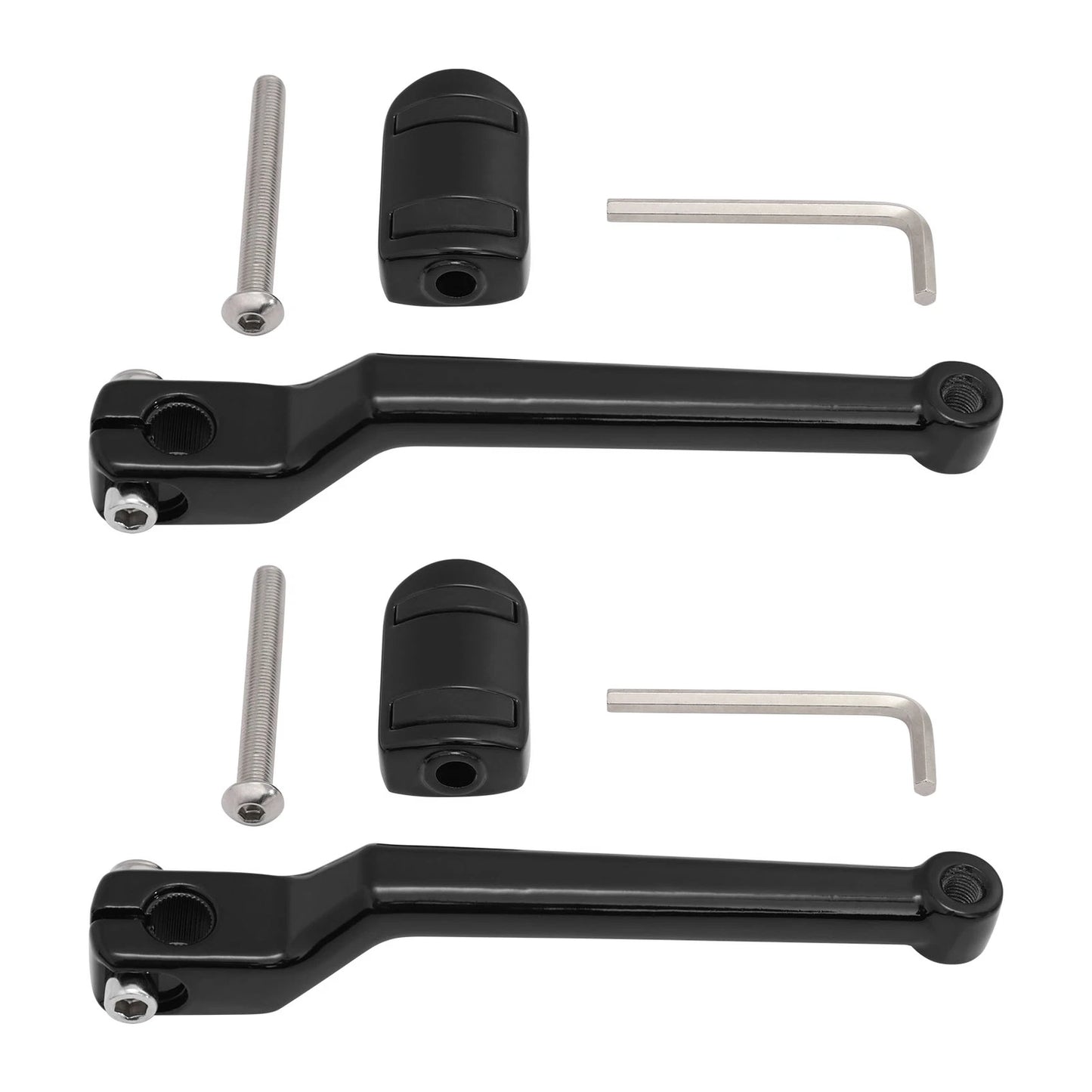Pedal Pegs Black Left Heel Toe Shifter for Harley Road Glide (1988 - 2024)