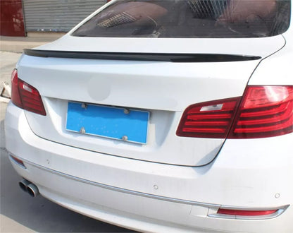 Rear P Style Spoiler Wing Black for BMW 5 Series F10 F18 Sedan (2011-2017)